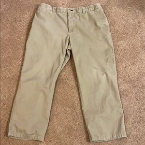 Duluth Trading Khaki pants with expand waist 40x30